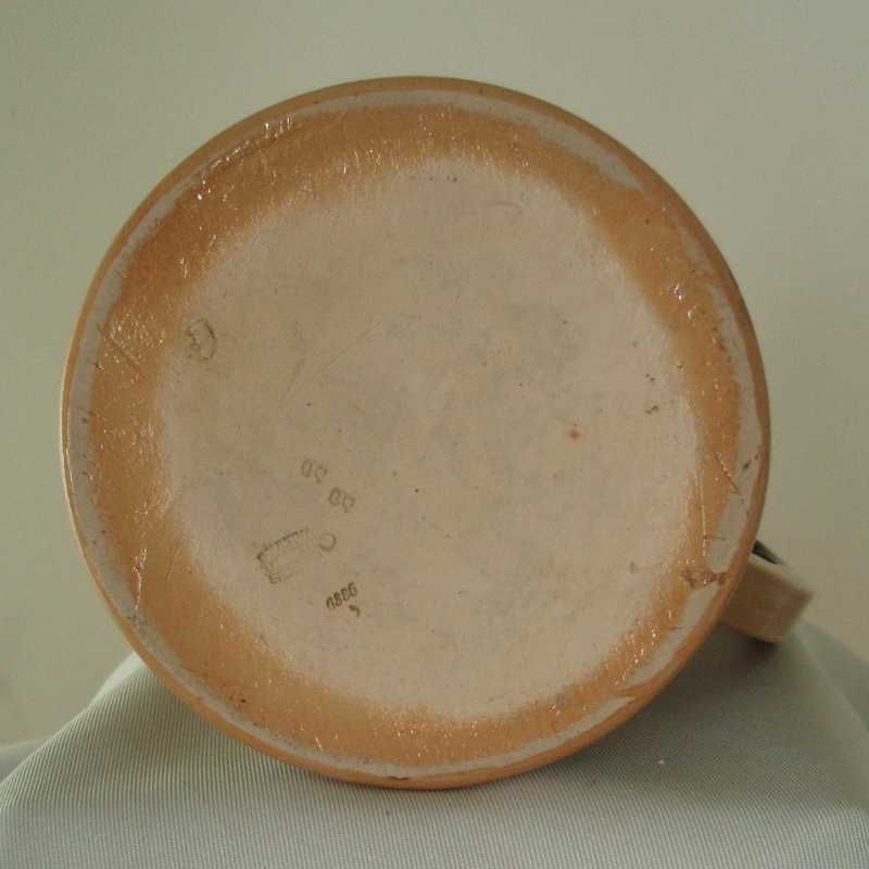 Doulton Lambeth Stoneware Motto Mug Doulton Lambeth Stoneware Motto Mug