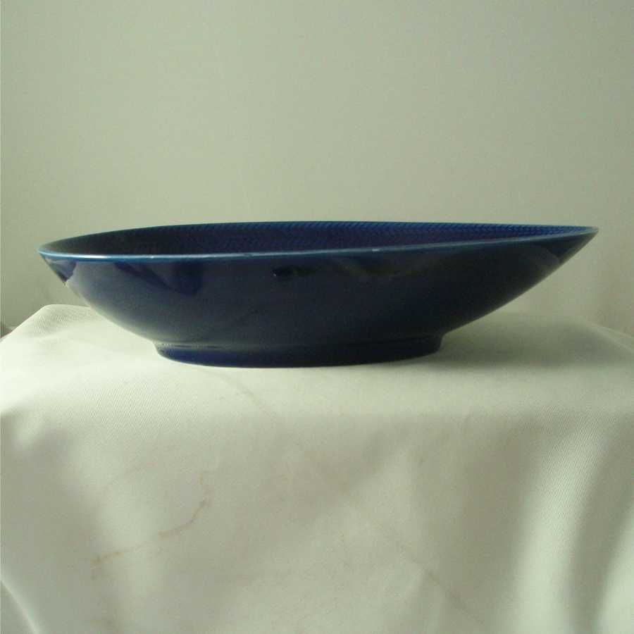 Rorstrand Blue Fire Oval Vegetable Bowl Rorstrand Blue Fire Oval Vegetable Bowl