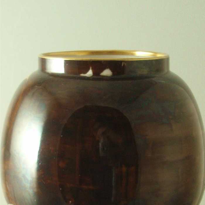 Lenox China Monk Humidor - Black Mark Lenox China Monk Humidor - Black Mark