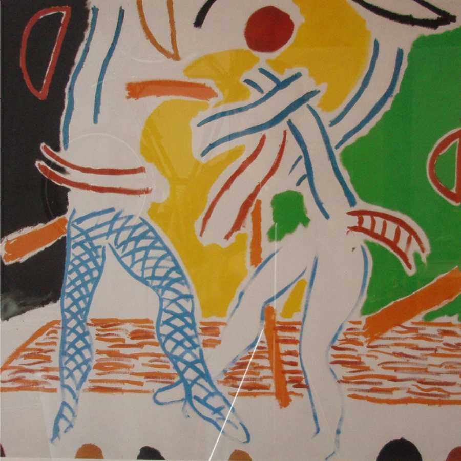 David Hockney "Hockney on Stage" Exhibition Poster David Hockney "Hockney on Stage" Exhibition Poster