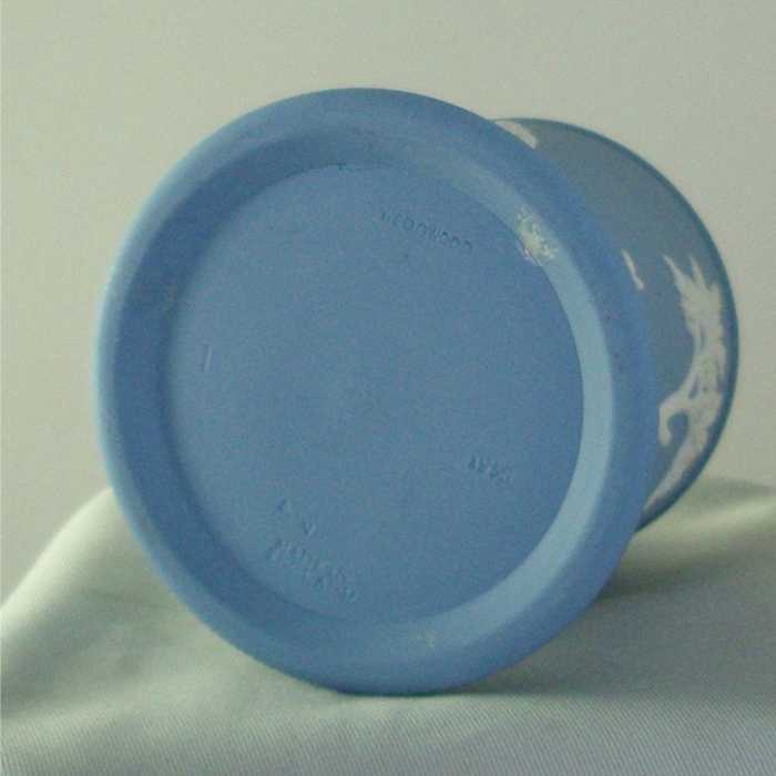 Wedgwood Light Blue Jasper Ware Covered Jar Wedgwood Light Blue Jasper Ware Covered Jar