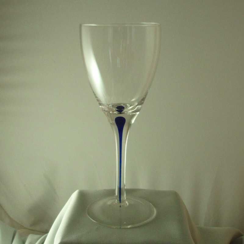 Orrefors Intermezzo Blue Goblet Orrefors Intermezzo Blue Goblet