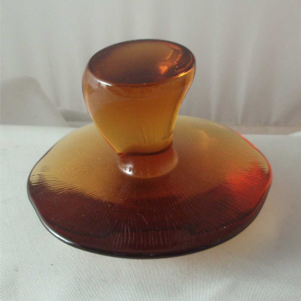 Viking Glass Extra Large Amber Mushroom Viking Glass Extra Large Amber Mushroom