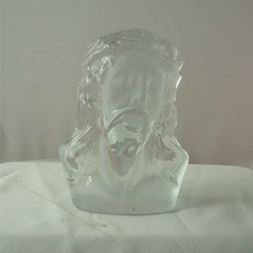 Viking Glass Bust of Christ Viking Glass Bust of Christ