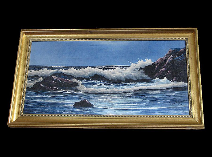 Peter Cosslett Seascape Painting Peter Cosslett Seascape Painting