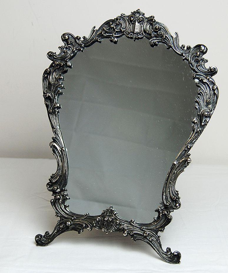 Italian Rococo-Style Dresser Mirror Italian Rococo-Style Dresser Mirror