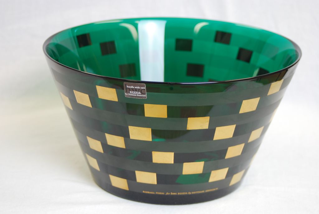 Italian Glass Centerpiece by Egizia Italian Glass Centerpiece by Egizia