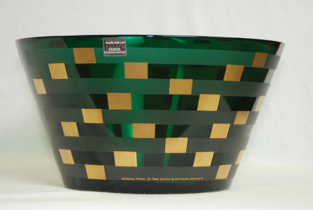 Italian Glass Centerpiece by Egizia Italian Glass Centerpiece by Egizia