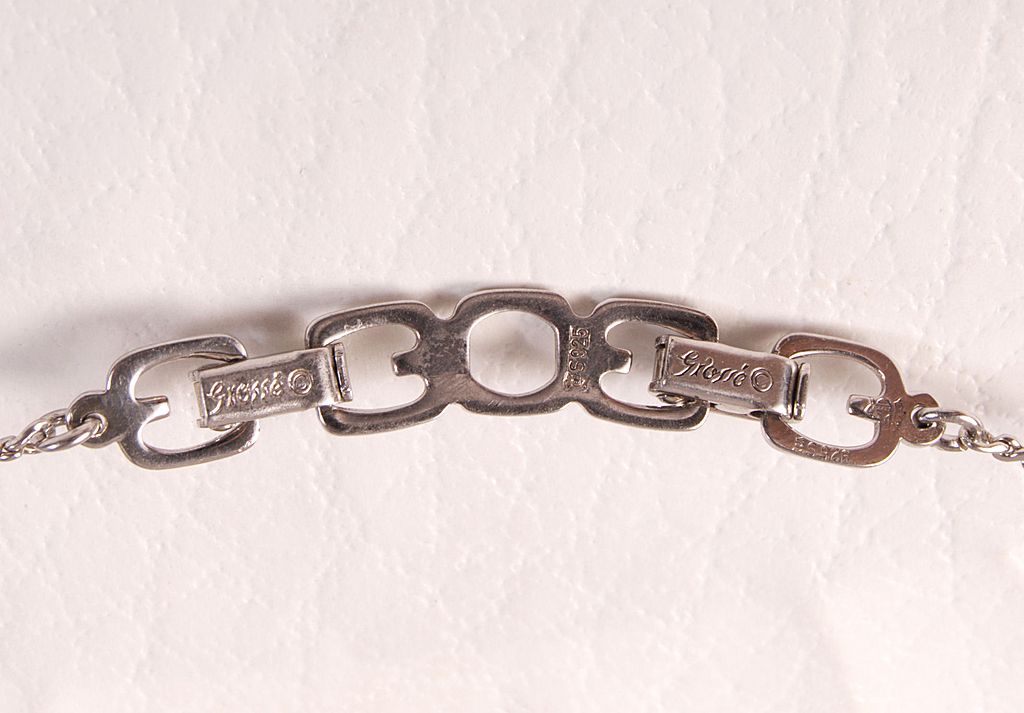 Sterling Silver German Necklace by Henkel & Grosse Sterling Silver German Necklace by Henkel & Grosse