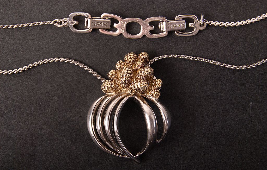 Sterling Silver German Necklace by Henkel & Grosse Sterling Silver German Necklace by Henkel & Grosse