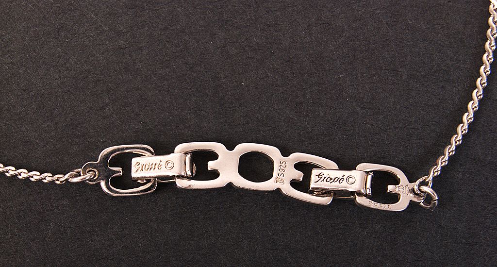Sterling Silver German Necklace by Henkel & Grosse Sterling Silver German Necklace by Henkel & Grosse