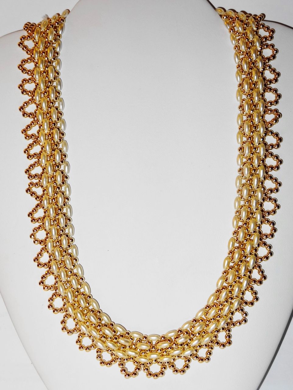 Vintage Convertible Mesh Style Bib Necklace ~ can wear front and bat Vintage Convertible Mesh Style Bib Necklace ~ can wear front and bat