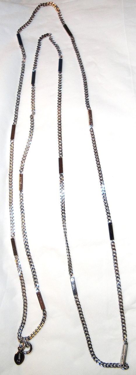 Vintage Signed Avon 32" Silver-tone "Delicate Strand Necklace" Vintage Signed Avon 32" Silver-tone "Delicate Strand Necklace"