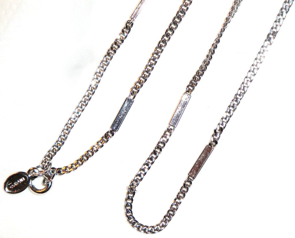Vintage Signed Avon 32" Silver-tone "Delicate Strand Necklace" Vintage Signed Avon 32" Silver-tone "Delicate Strand Necklace"