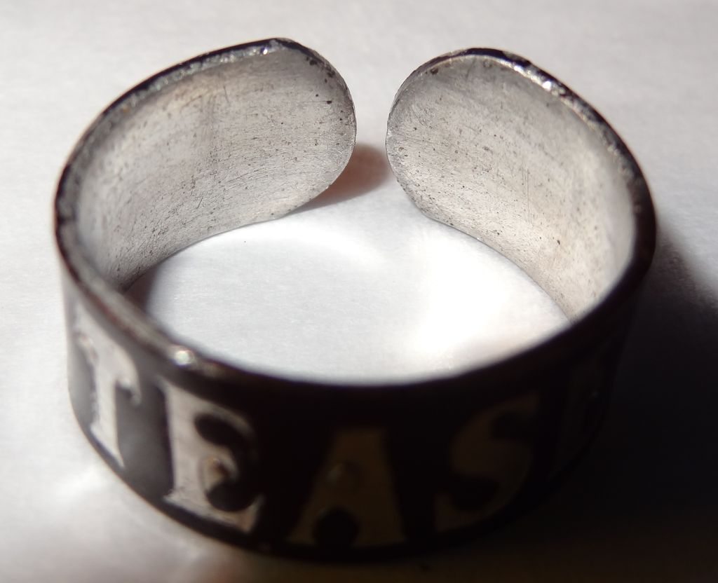 Vintage "TEASE" Adjustable Ring whether for fun or gag gift Vintage "TEASE" Adjustable Ring whether for fun or gag gift