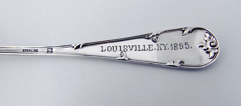 GAR souvenir Spoon 29th Encampment Louisville Kentucky 1895 GAR souvenir Spoon 29th Encampment Louisville Kentucky 1895