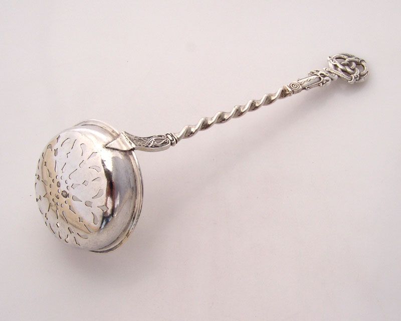 Celtic Dragon Pierced Ladle Danish 830 Silver A Fleron Copenhagen 1898 Celtic Dragon Pierced Ladle Danish 830 Silver A Fleron Copenhagen 1898