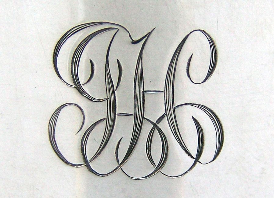 Art Nouveau Figural Lady Q Tip Holder William Kerr Sterling Silver Monogram JH Art Nouveau Figural Lady Q Tip Holder William Kerr Sterling Silver Monogram JH