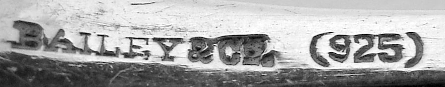 Sterling Silver Large Olive Spoon Spear Polhemus 1880 Sterling Silver Large Olive Spoon Spear Polhemus 1880