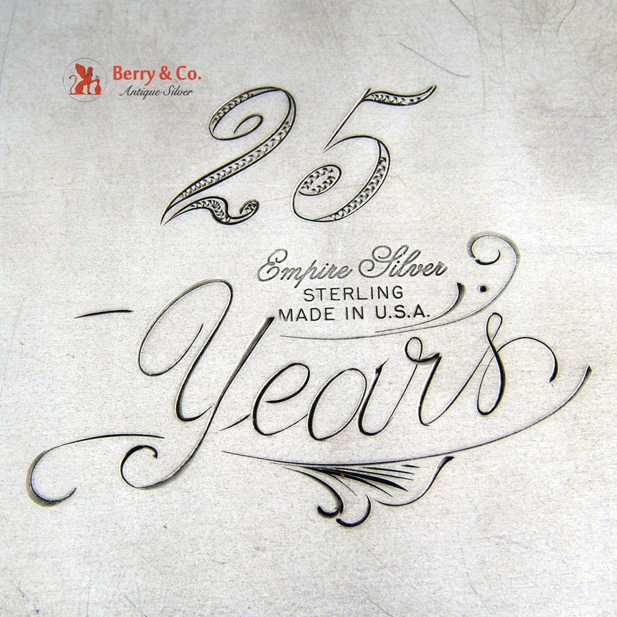 Sterling Silver Large Jewelry Box 25th Anniversary Sterling Silver Large Jewelry Box 25th Anniversary