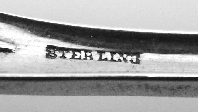 Cake Forks 2 Rosette Whiting 1890 Sterling Silver Cake Forks 2 Rosette Whiting 1890 Sterling Silver