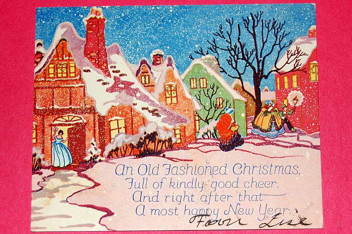 An Old Fashioned Christmas and A Happy New Year An Old Fashioned Christmas and A Happy New Year