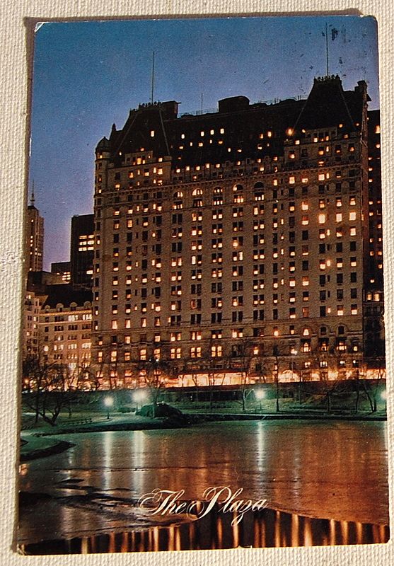 Vintage Postcard The Plaza New York City Vintage Postcard The Plaza New York City
