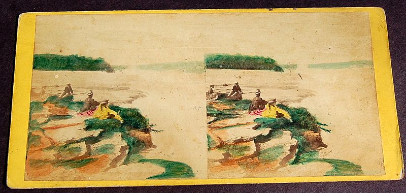 1868 E. & H. T. Anthony & Co. Stereophotography Stereoview Niagara Falls #1957 1868 E. & H. T. Anthony & Co. Stereophotography Stereoview Niagara Falls #1957