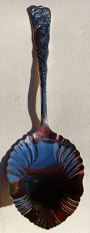 Vintage Rogers Brothers Silverplate Figural Pastry Server Vintage Rogers Brothers Silverplate Figural Pastry Server