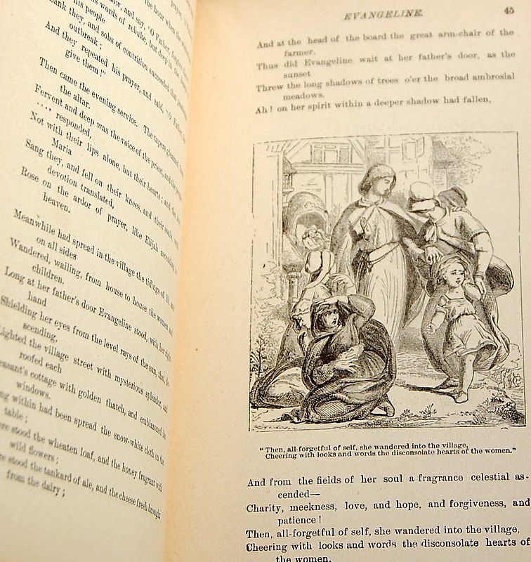 1893 "Evangeline" By Henry Wadsworth Longfellow 1893 "Evangeline" By Henry Wadsworth Longfellow