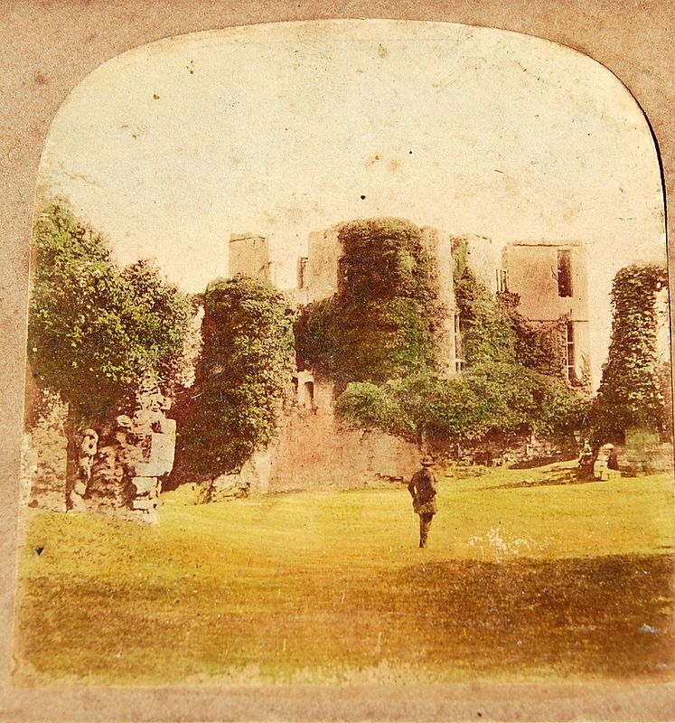 Stereophotography Stereoview: Kenilworth Castle Leicester Tower From The Three Kitchens Stereophotography Stereoview: Kenilworth Castle Leicester Tower From The Three Kitchens