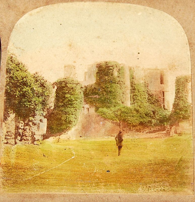 Stereophotography Stereoview: Kenilworth Castle Leicester Tower From The Three Kitchens Stereophotography Stereoview: Kenilworth Castle Leicester Tower From The Three Kitchens