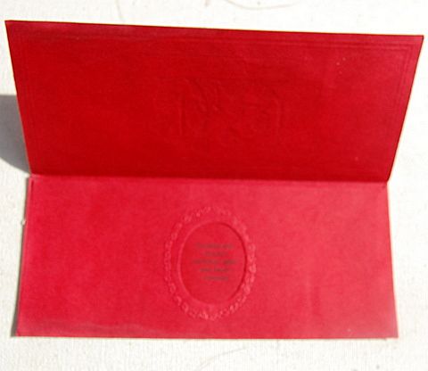 Art Deco Cumberland County Christmas Bank Gift Money Envelope Art Deco Cumberland County Christmas Bank Gift Money Envelope