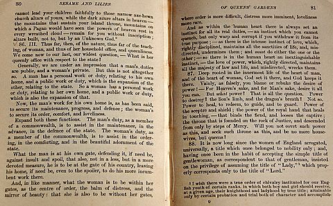 1901 Sesame & Lilies & The King Of The Golden River By John Ruskin 1901 Sesame & Lilies & The King Of The Golden River By John Ruskin