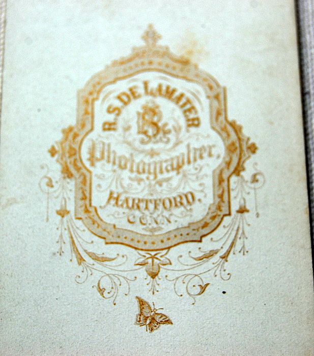 Victorian Cabinet Card Lady Hartford Conn. Victorian Cabinet Card Lady Hartford Conn.