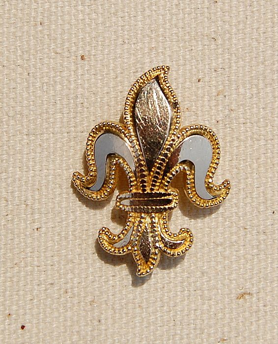 Vintage Gold Filled Fleur D Lis Watch Pin Brooch Vintage Gold Filled Fleur D Lis Watch Pin Brooch