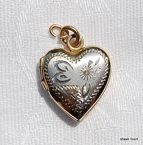 Vintage Gold Filled Heart Locket Vintage Gold Filled Heart Locket