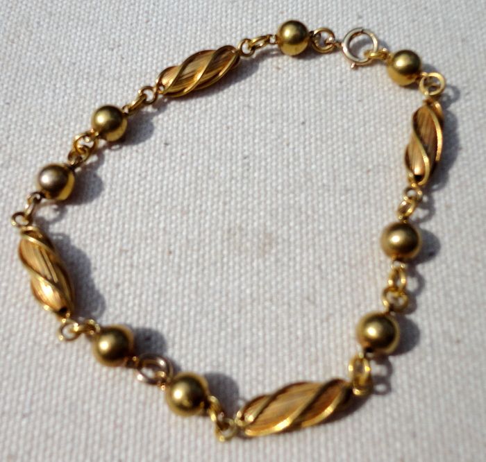 Vintage Gold Filled Fancy Link 8 1/2" Bracelet Vintage Gold Filled Fancy Link 8 1/2" Bracelet