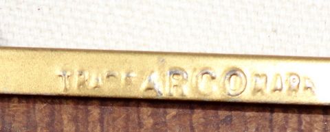 Vintage ARCO Gold Gilt Ribbon Bow Picture Frame Vintage ARCO Gold Gilt Ribbon Bow Picture Frame