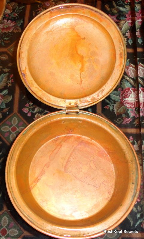 Antique English Copper Fleur D Lis Bed Warmer Antique English Copper Fleur D Lis Bed Warmer