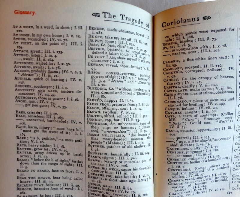 1909 The Temple Shakespeare's Tragedy Of Coriolanus 1909 The Temple Shakespeare's Tragedy Of Coriolanus