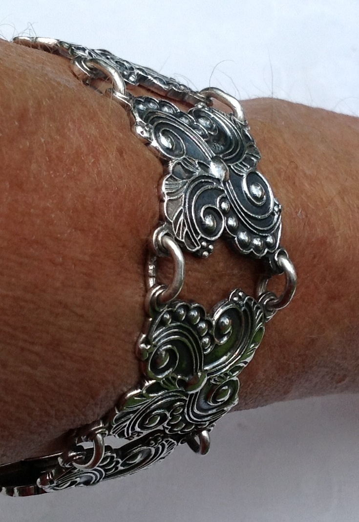 Wonderful Sterling Silver Flexible Link Mexico 925 Bracelet Wonderful Sterling Silver Flexible Link Mexico 925 Bracelet