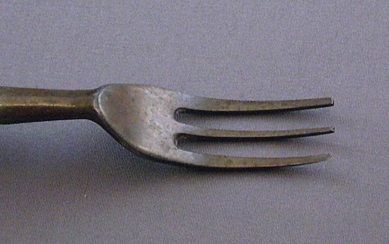 Wood Handled Vintage Fork and Vegetable Peeler Wood Handled Vintage Fork and Vegetable Peeler