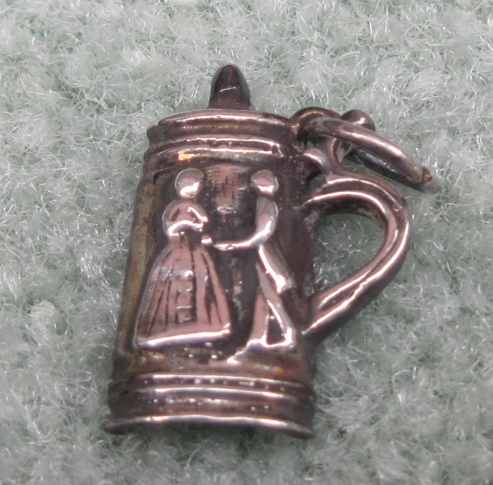 Vintage Dancing Couple Stein Charm Vintage Dancing Couple Stein Charm