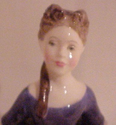 Royal Doulton Porcelain China Debbie Figurine Royal Doulton Porcelain China Debbie Figurine
