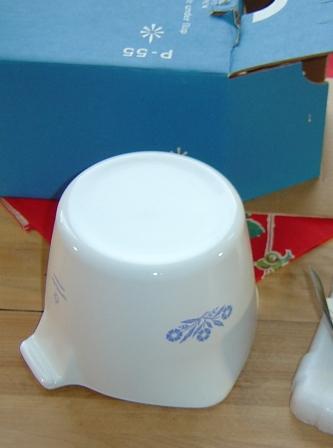 Corning: Blue Cornflower Saucemaker P 55 - MIB Corning: Blue Cornflower Saucemaker P 55 - MIB