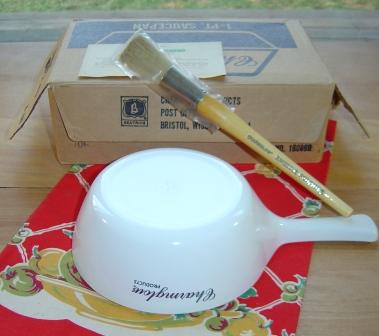 Corning: Advertising Charmglow Saucepan - New In Box Corning: Advertising Charmglow Saucepan - New In Box