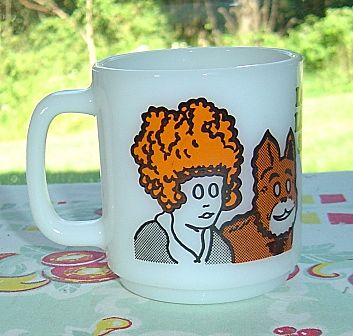 Glasbake: Orphan Annie Mug Glasbake: Orphan Annie Mug