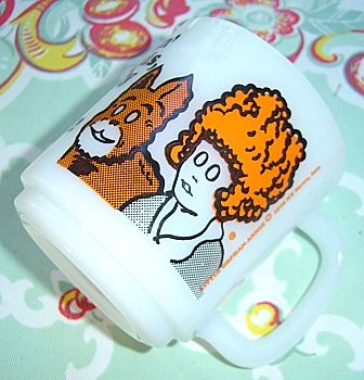 Glasbake: Orphan Annie Mug Glasbake: Orphan Annie Mug
