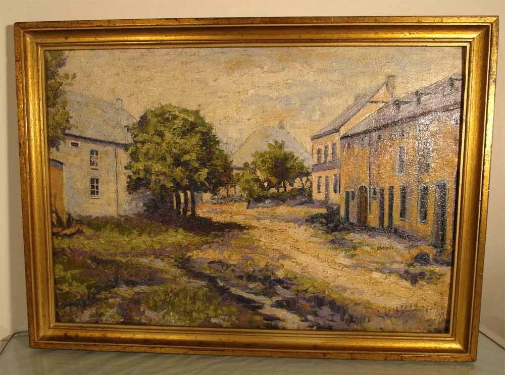 Landscape Signed R. Lebrun about 1900 Landscape Signed R. Lebrun about 1900